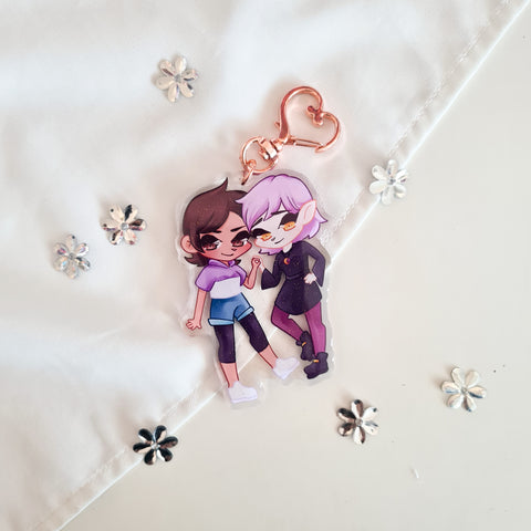 lumity acrylic charm