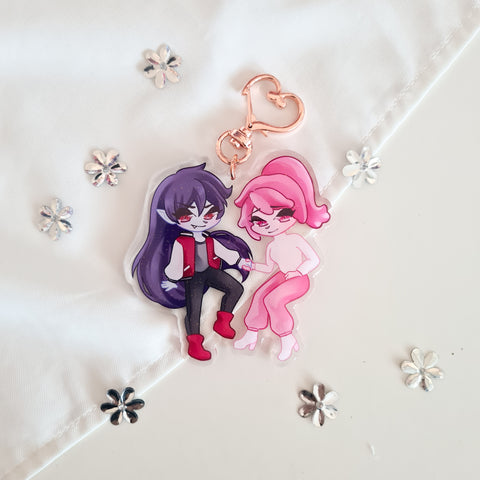 bubbline acrylic charm