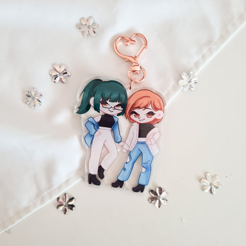 nobamaki acrylic charm