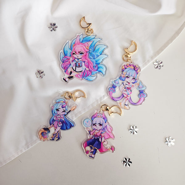 spirit blossom LoL acrylic charms