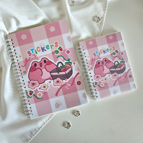 Strawberry Picnic Reusable Sticker Book