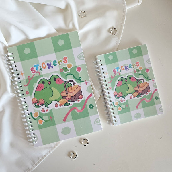 Lemon Picnic Reusable Sticker Book