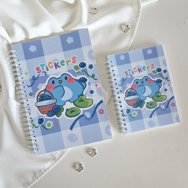 Blueberry Picnic Reusable Sticker Book