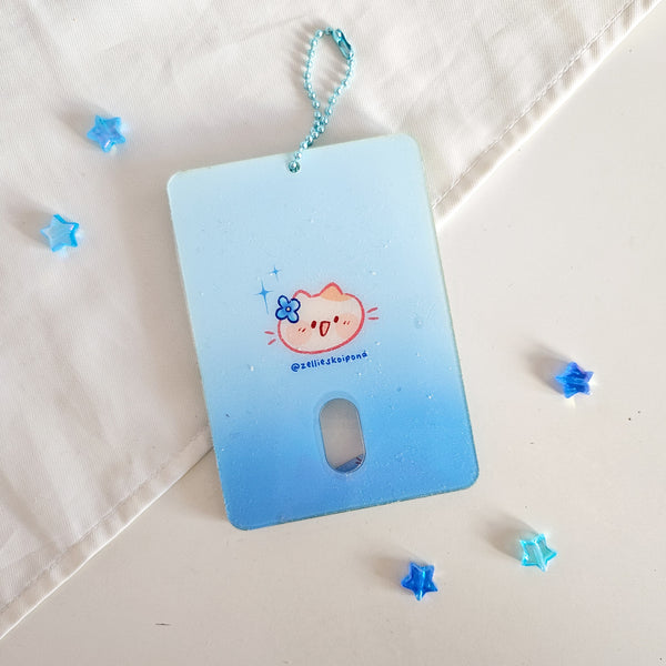 Blueberry Cat Acrylic Photocard Holder