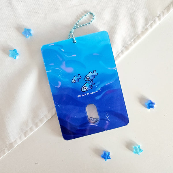 Coral Ocean Acrylic Photocard Holder