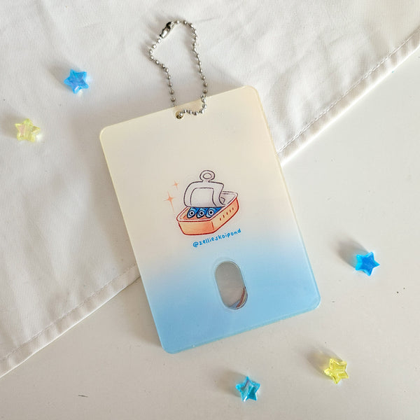 Fish and Chips Acrylic Photocard Holder