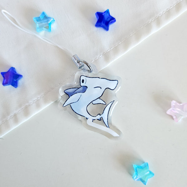 Hammerhead Shark Phone Charm