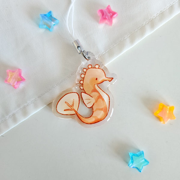 Seahorse Phone Charm