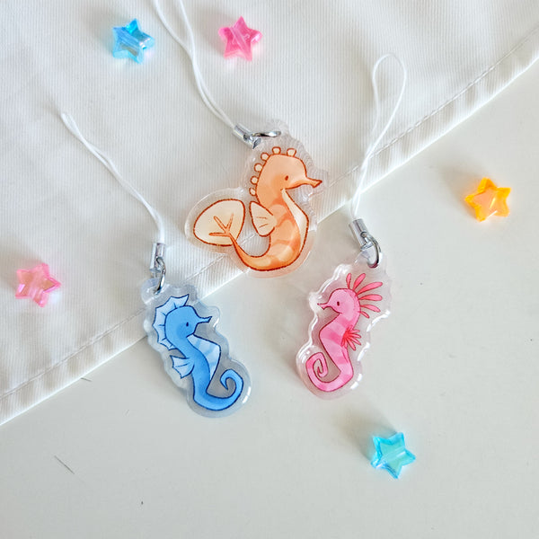 Seahorse Phone Charm