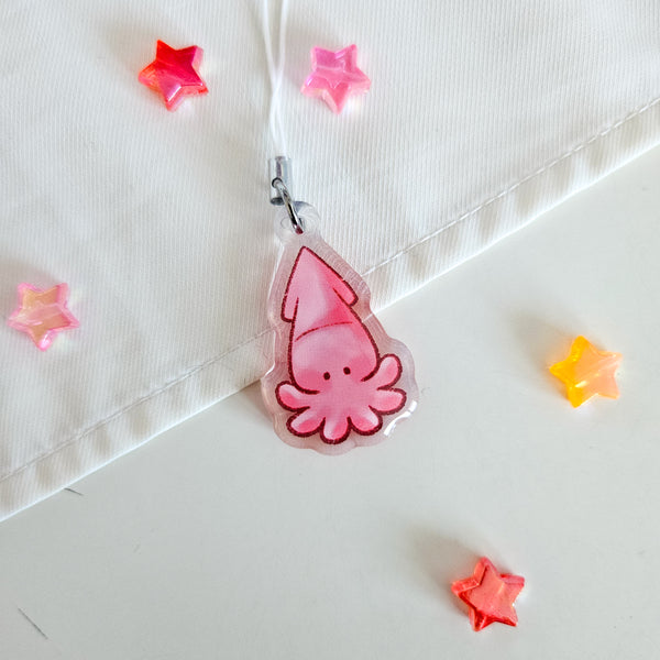 Squid Phone Charm