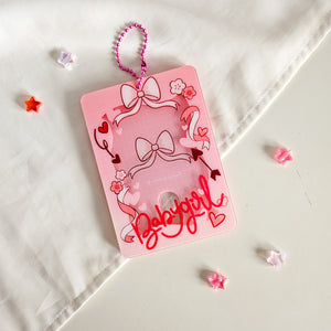 Babygirl Acrylic Photocard Holder