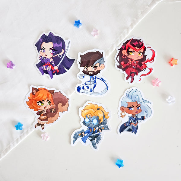 rivals duellist stickers