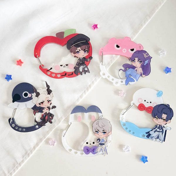 Love and Deepspace Acrylic Carabiner