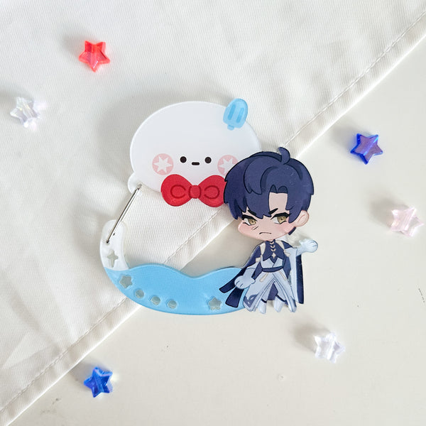 Love and Deepspace Acrylic Carabiner