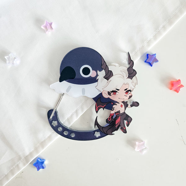 Love and Deepspace Acrylic Carabiner