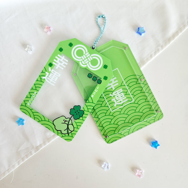 Omamori Acrylic Card Holder