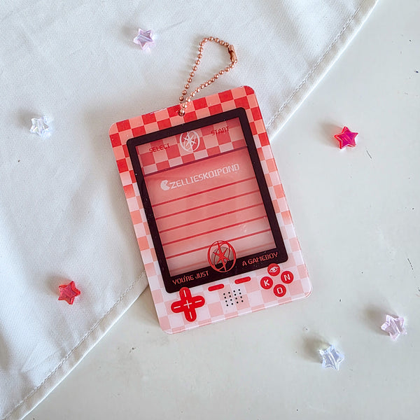 Gameboy Acrylic Photocard Holder