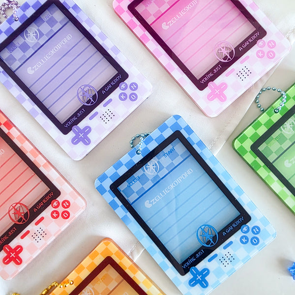Gameboy Acrylic Photocard Holder