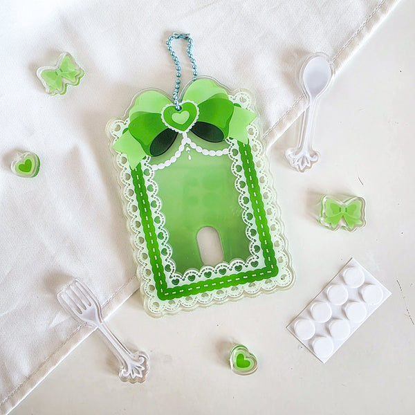 Lace Deco Acrylic Photocard Holder