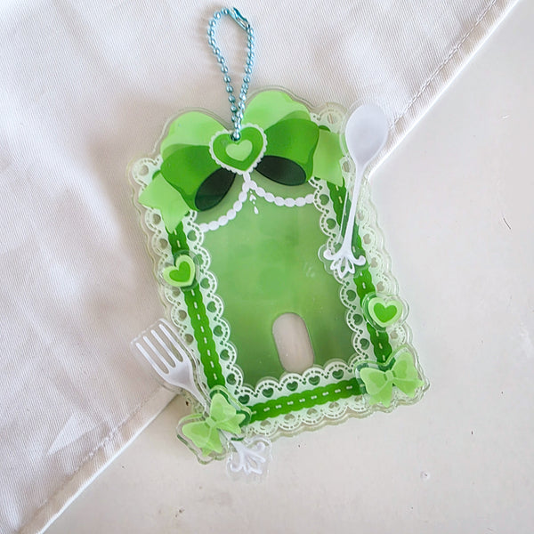 Lace Deco Acrylic Photocard Holder