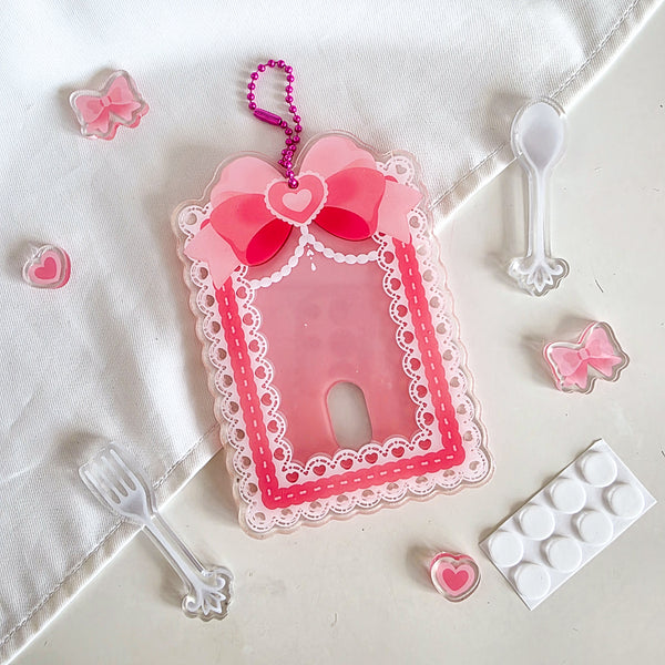 Lace Deco Acrylic Photocard Holder