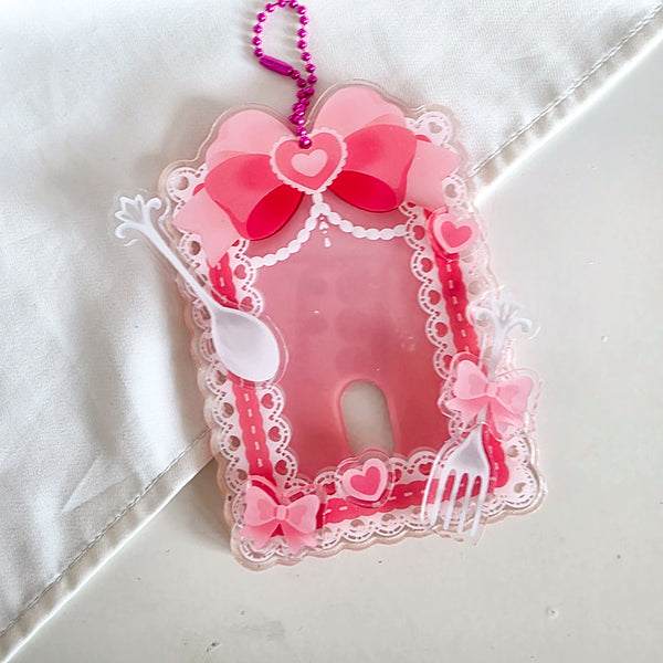 Lace Deco Acrylic Photocard Holder