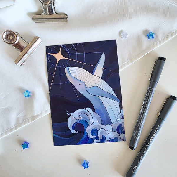 Humpback Whale art print