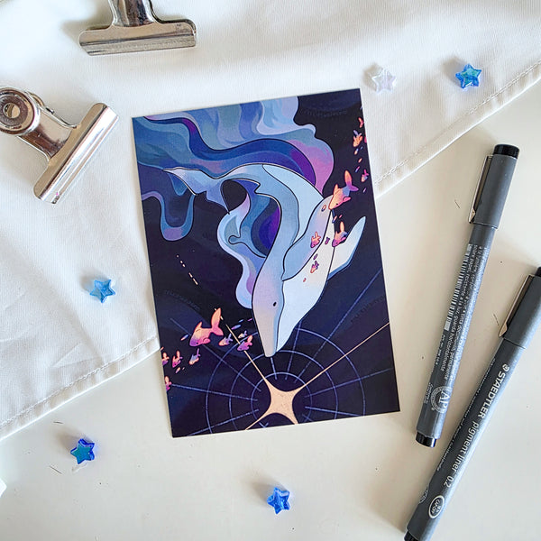 Humpback Whale art print