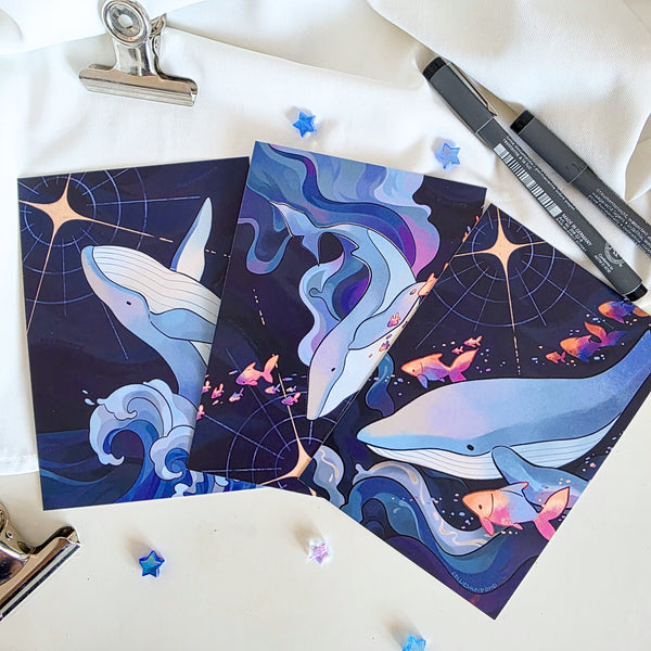 Humpback Whale art print