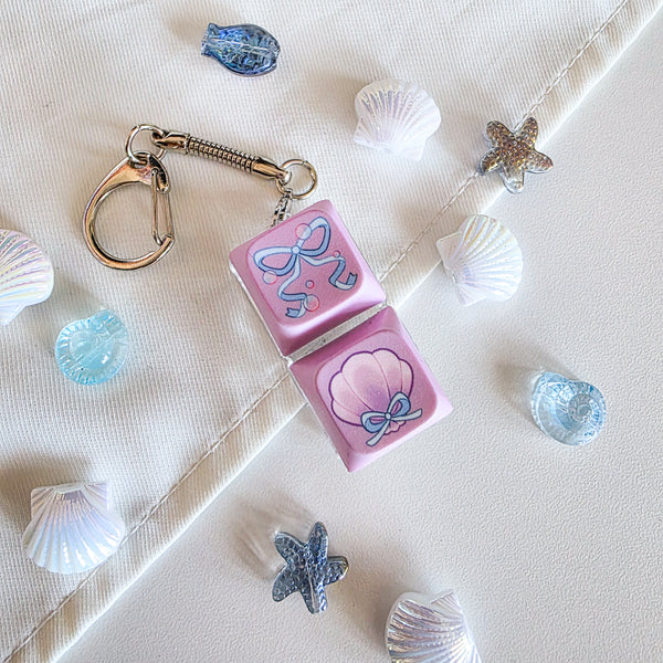 Shell Magical Girl Clicky Keycap Set