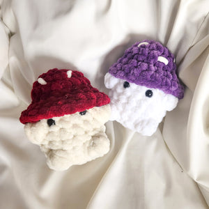 Chenille Mushroom Crochet Plush