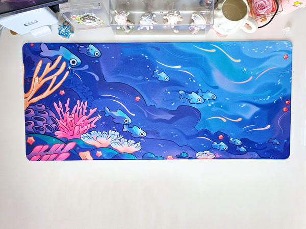 Coral Ocean Deskmat