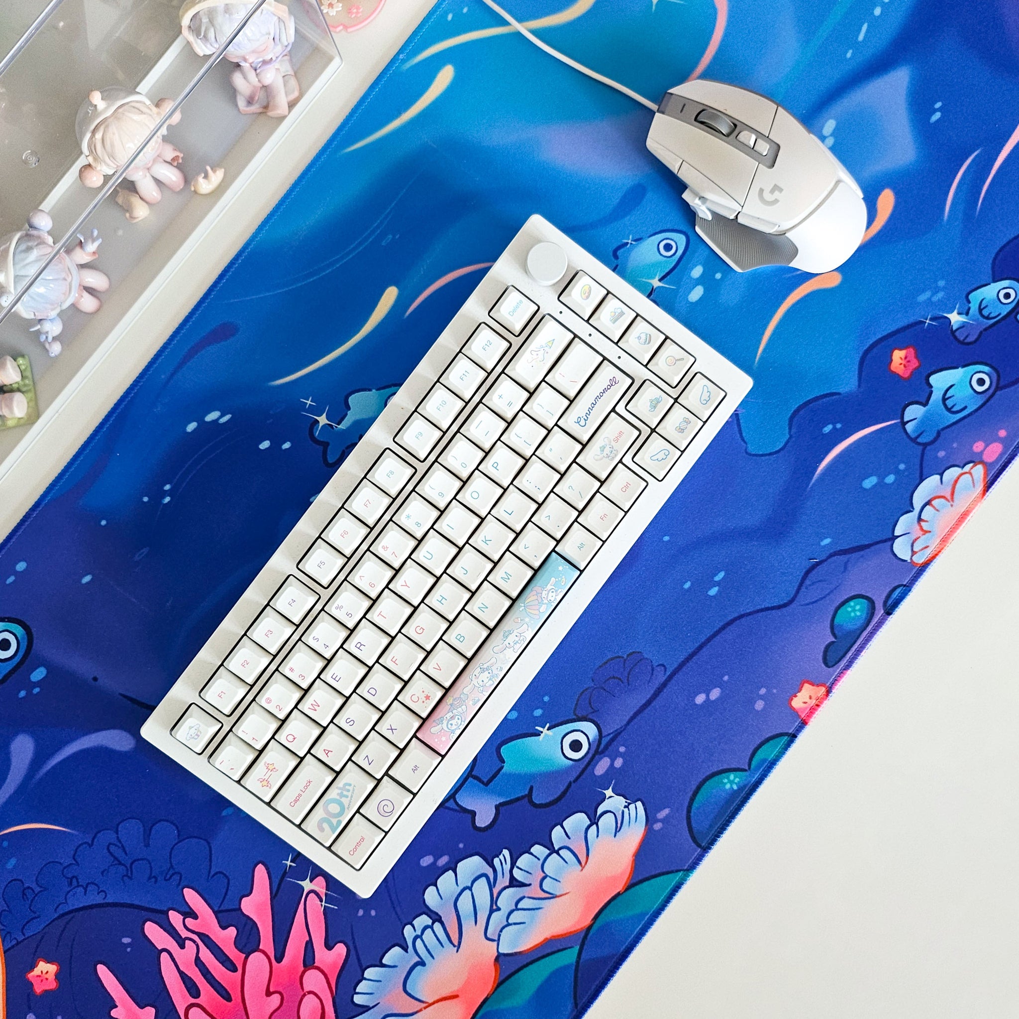 Coral Ocean Deskmat