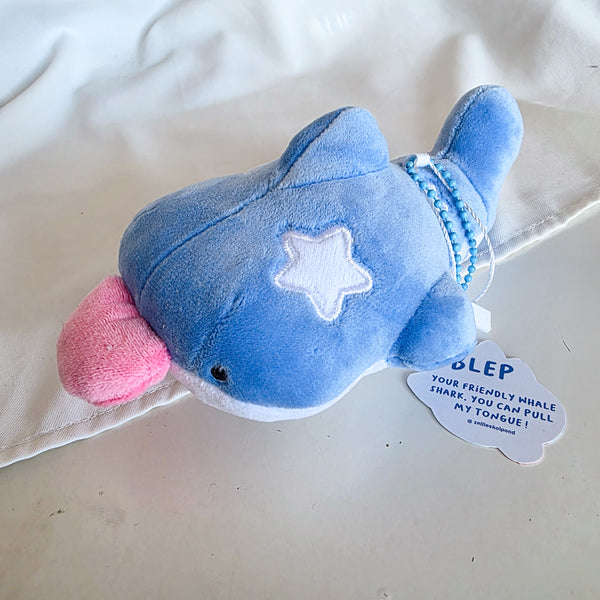blep the whale shark keychain plush [PREORDER]