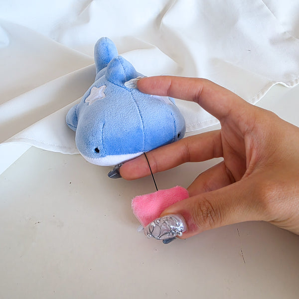 blep the whale shark keychain plush [PREORDER]